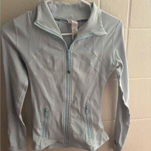 Women's work out Light Blue define Jacket